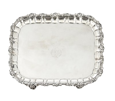 Lot 245 - George IV Sterling Silver Tray