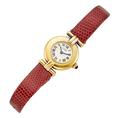 Lot 1011 - Must de Cartier Vermeil Wristwatch