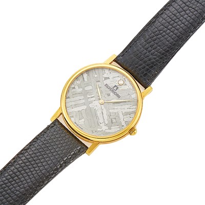 Lot 1260 - Silverhorn Gold and Meteorite Wristwatch