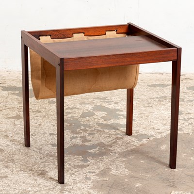 Lot 261 - Danish Modern Rosewood Magazine Side Table