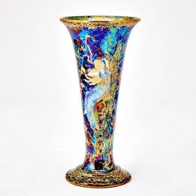 Lot 614 - Josiah Wedgwood and Sons Porcelain Fairyland Lustre Vase