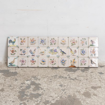 Lot 147 - Mounted Tile Display