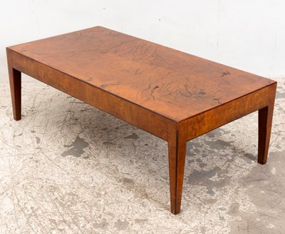 Lot 78 - Faux Burlwood Coffee Table