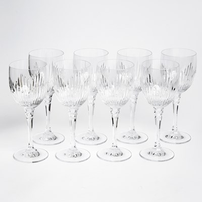 Lot 173 - Set of Twenty Glass Wine Goblets