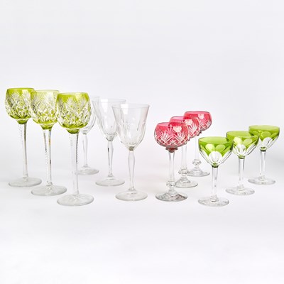 Lot 243 - Group of Glass Stemware