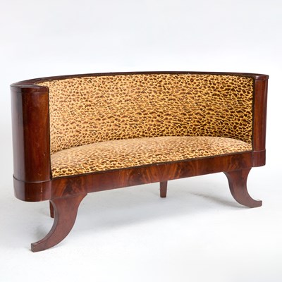 Lot 233 - Biedermeier Mahogany Settee