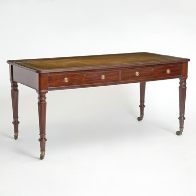 Lot 313 - Regency Mahogany Writing Table