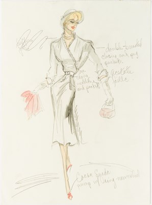 Lot 26 - An Edith Head design for Marie McDonald in The Geisha Boy