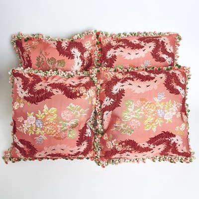 Lot 304 - Four Upholstered Pillows