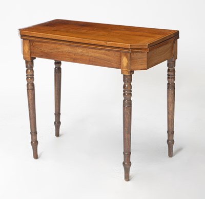 Lot 310 - Regency Rosewood Inlaid Games Table