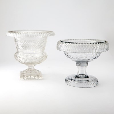 Lot 226 - Two Georgian Cut Glass Table Articles