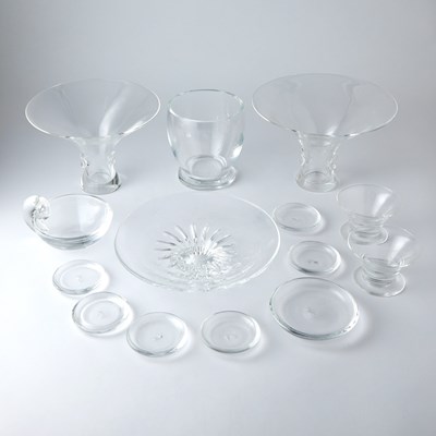 Lot 185 - Group of Steuben Glass Tableware