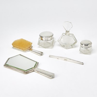 Lot 674 - International Silver Co. Sterling Silver Dresser Set