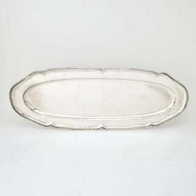 Lot 371 - Spanish Silver Fish Platter