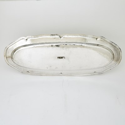 Lot 371 - Spanish Silver Fish Platter