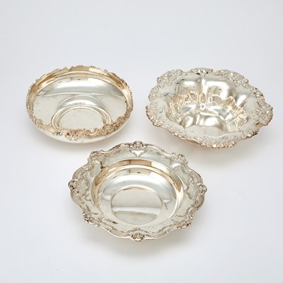 Lot 110 - Three American Sterling Silver Bowls