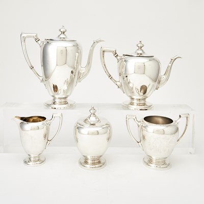 Lot 1152 - Reed & Barton Sterling Silver Tea and Coffee Service