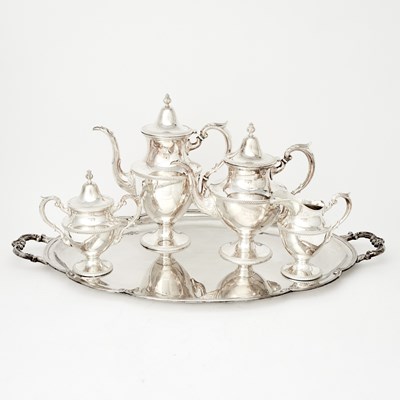 Lot 1145 - Fisher Sterling Silver Tea and Coffee Service