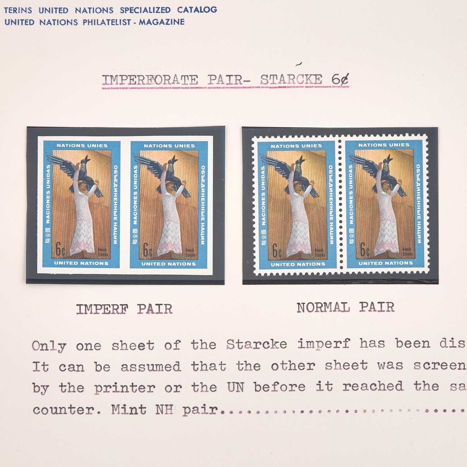 Lot 1066 - Extensive United Nations Philatelic Holding