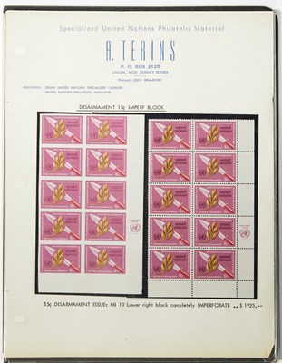 Lot 1066 - Extensive United Nations Philatelic Holding
