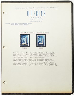 Lot 1066 - Extensive United Nations Philatelic Holding