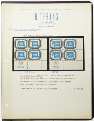 Lot 1066 - Extensive United Nations Philatelic Holding