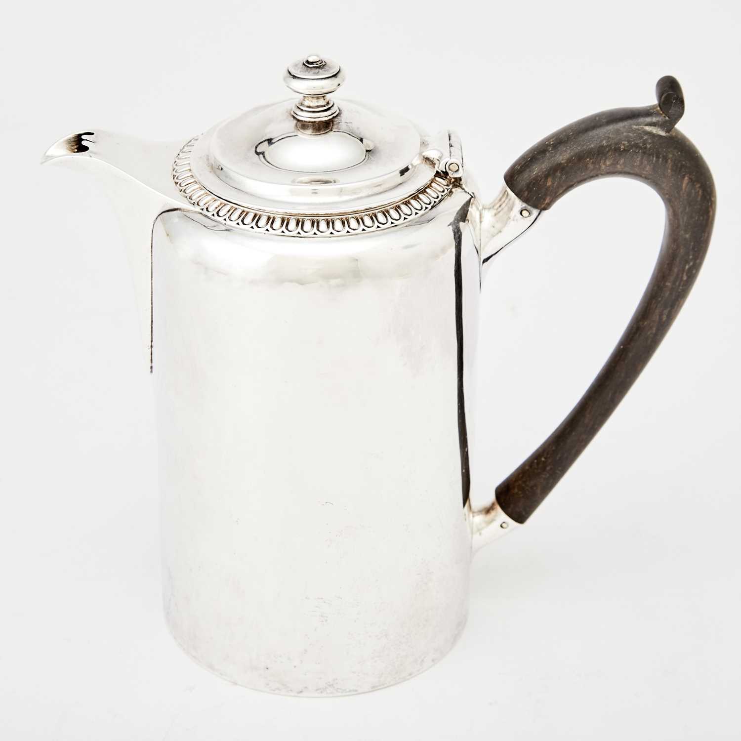 Lot 335 - George III Sterling Silver Coffee Pot