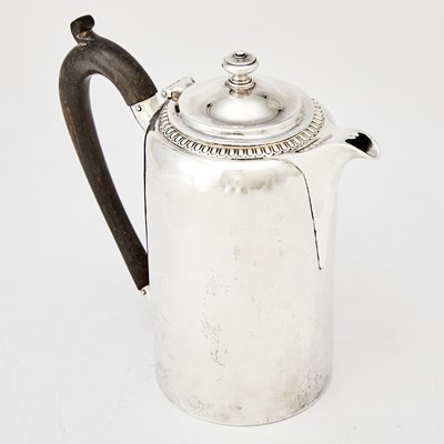 Lot 335 - George III Sterling Silver Coffee Pot