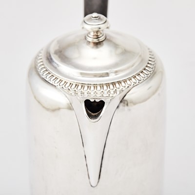 Lot 335 - George III Sterling Silver Coffee Pot