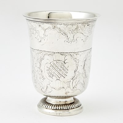 Lot 520 - French Louis XV Silver Beaker