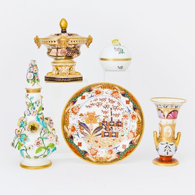 Lot 517 - Group of English and Continental Porcelain Articles