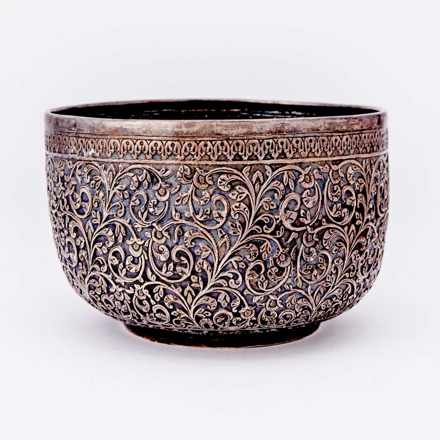 Lot 204 - Southeast Asian Silver Bowl