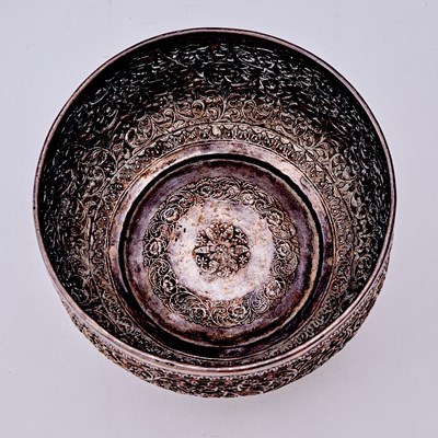 Lot 204 - Southeast Asian Silver Bowl