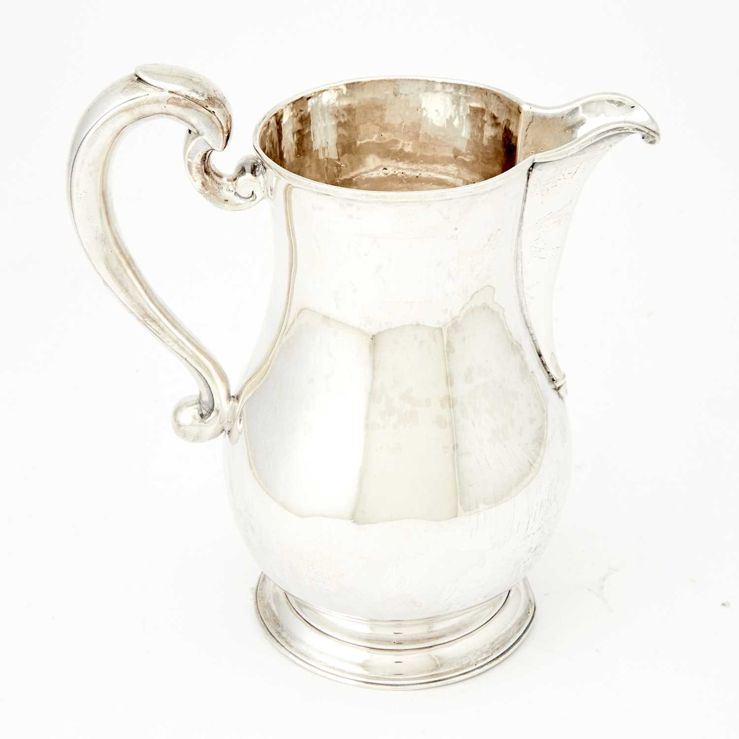 Lot 308 - George II Sterling Silver Water Pitcher