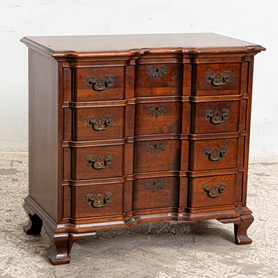 Lot 221 - Chippendale Style Mahogany Chest of Drawers