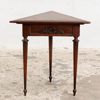 Lot 169 - Continental Neoclassical Style Inlaid Walnut Occasional Table