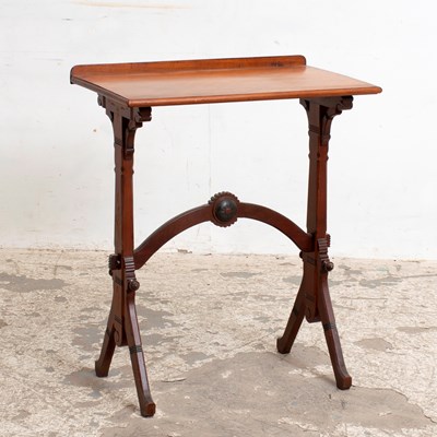 Lot 344 - Eastlake Mahogany Occasional Table