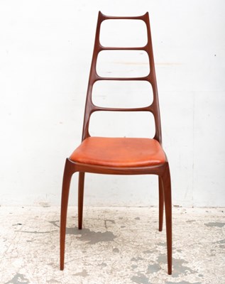 Lot 13 - Politura Continental Rosewood Side Chair