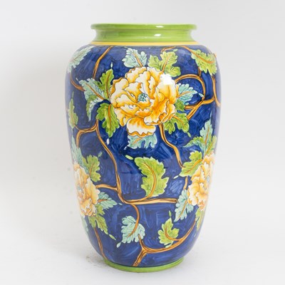 Lot 145 - Italian Glazed Ceramic Floor Vase