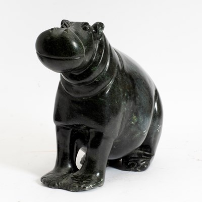 Lot 39 - Stone Hippopotamus