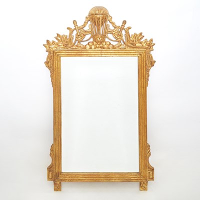 Lot 188 - Louis XVI Style Giltwood Mirror