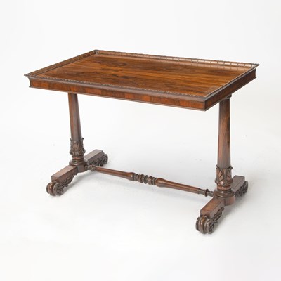 Lot 325 - William IV Rosewood Library Table