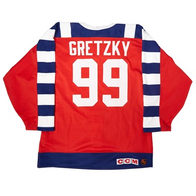 Lot 1056 - GRETSKY, WAYNE 1992 All-Star Game Jersey