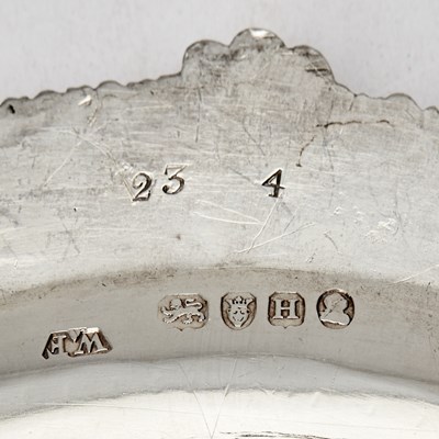 Lot 332 - Set of Six George III Sterling Silver Dinner Plates