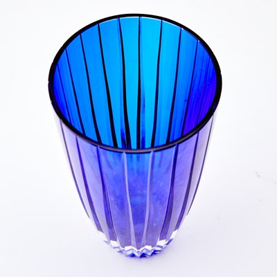 Lot 268 - Four Boxed Sets of Fabergé Imperial Collection Cobalt Overlay Drinking Glasses