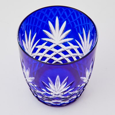 Lot 268 - Four Boxed Sets of Fabergé Imperial Collection Cobalt Overlay Drinking Glasses