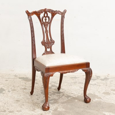 Lot 236 - Chippendale Style Side Chair