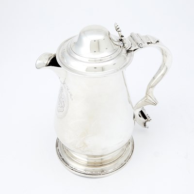 Lot 206 - George III Sterling Silver Covered Ewer