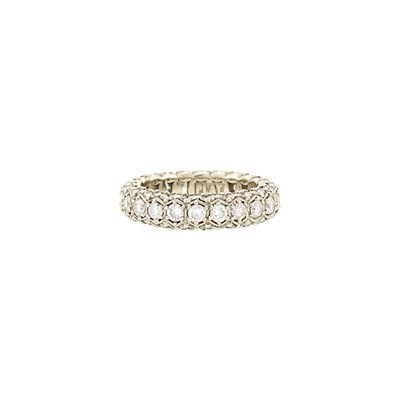 Lot 2265 - Tacori Platinum and Diamond Band Ring