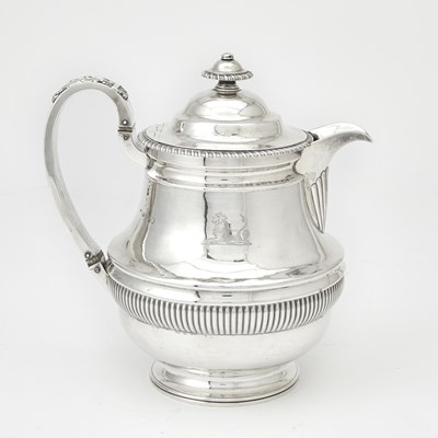 Lot 1119 - George III Sterling Silver Coffee Pot